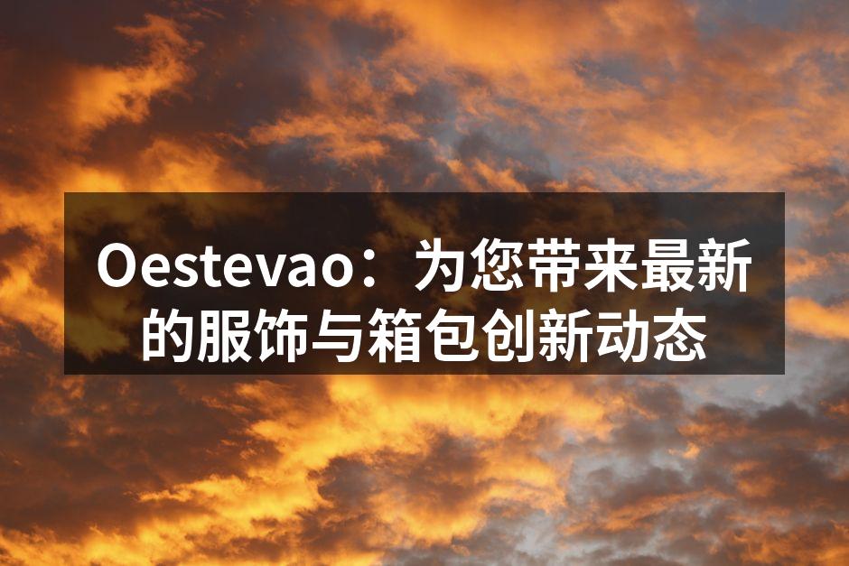 Oestevao新款箱包系列展示